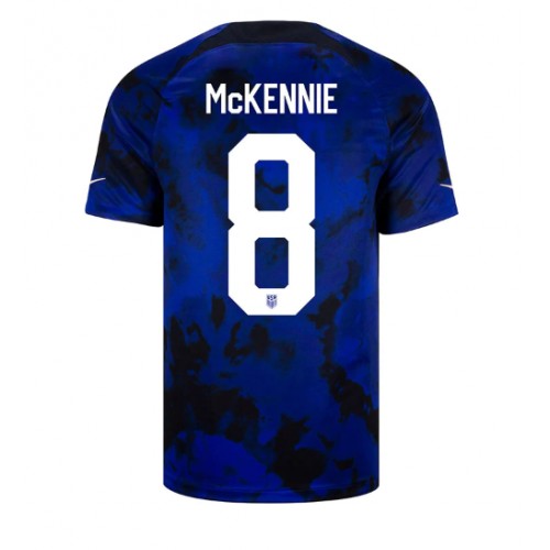 Maillot de foot États-Unis Weston McKennie #8 Extérieur Monde 2022 Manches Courte